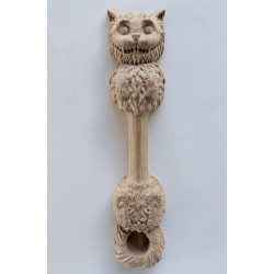 Ручка для бубна "Кот"